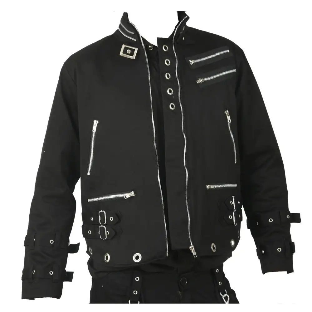  Men's Unique Gothic Steampunk Red Black Parade Military  Marching Band Drummer Jacket Goth Punk Emo : Clothing, Shoes & Jewelry