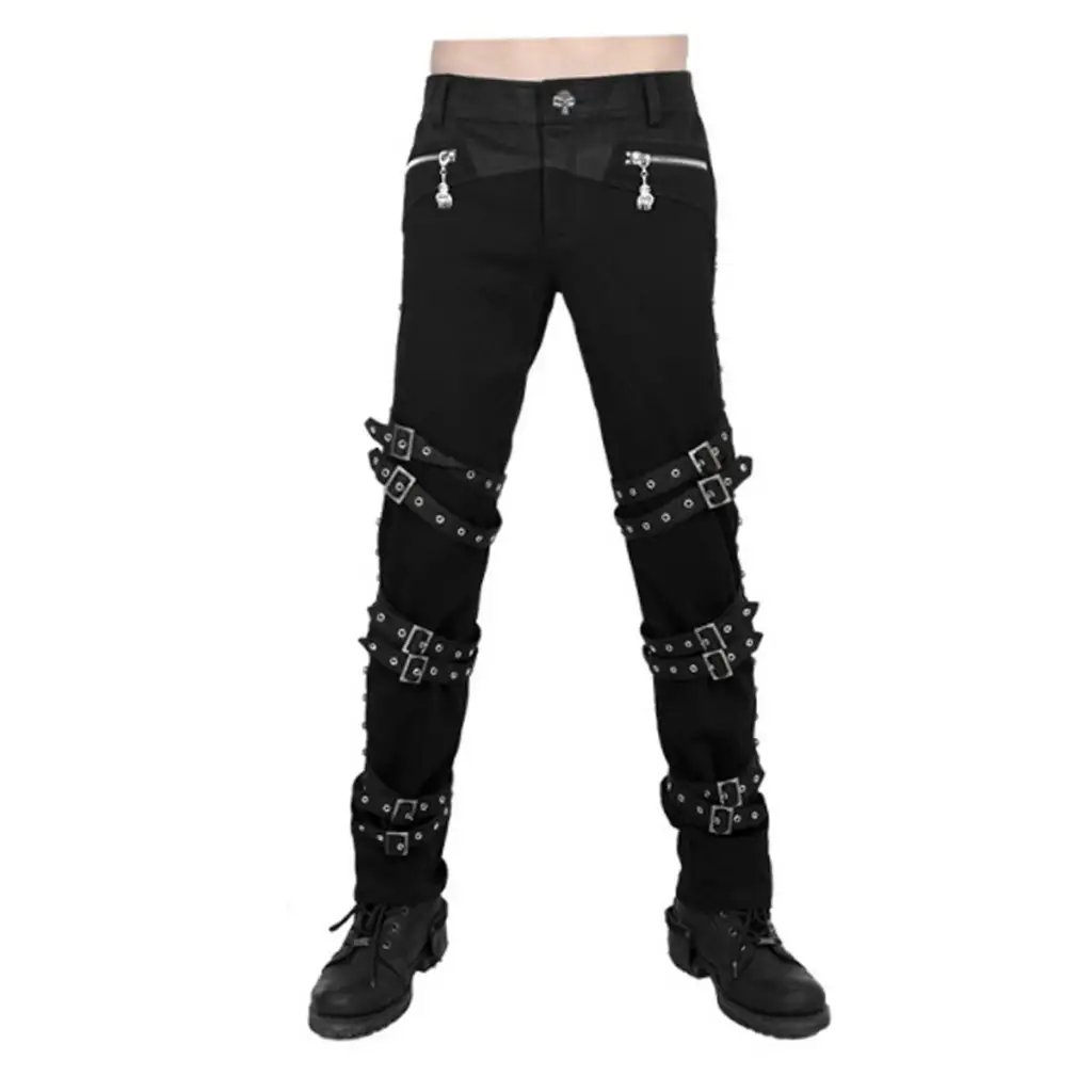 Shop Punk Rock Gothic Black Pant